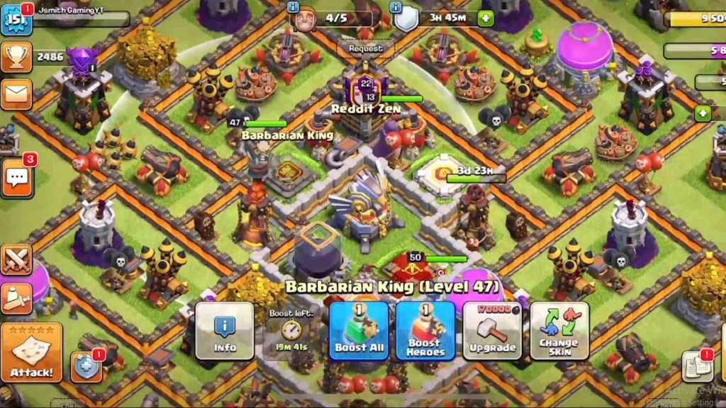 Clash of Clans King: Barbarian King Guide