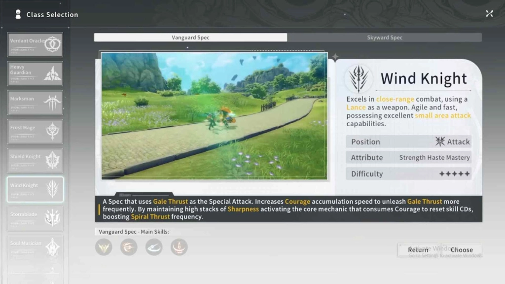 Wind Knight: High-Flying Mobility for Aggressive PvE Wind Knight: High-Flying Mobility for Aggressive PvE