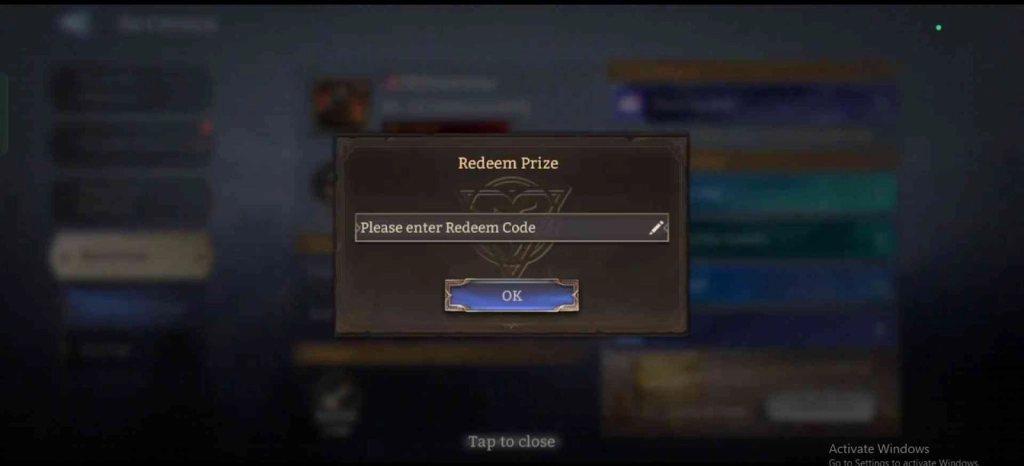 Redeeming Steps of Watcher of Realms Codes