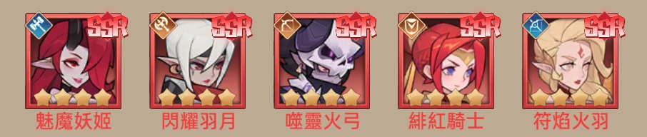 決勝之心角色隊伍推薦