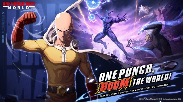 Open World Multiplayer Action Game "One Punch Man: World" Announces its Release Date for Multiple Platforms