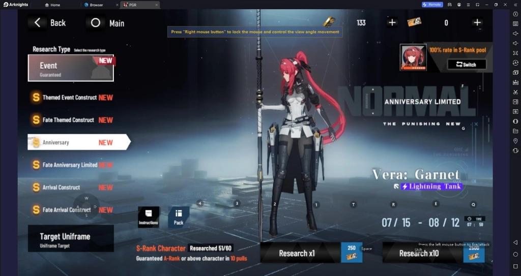 Punishing Gray Raven 2. Jahrestag Special Banner - Wen solltest du rollen?