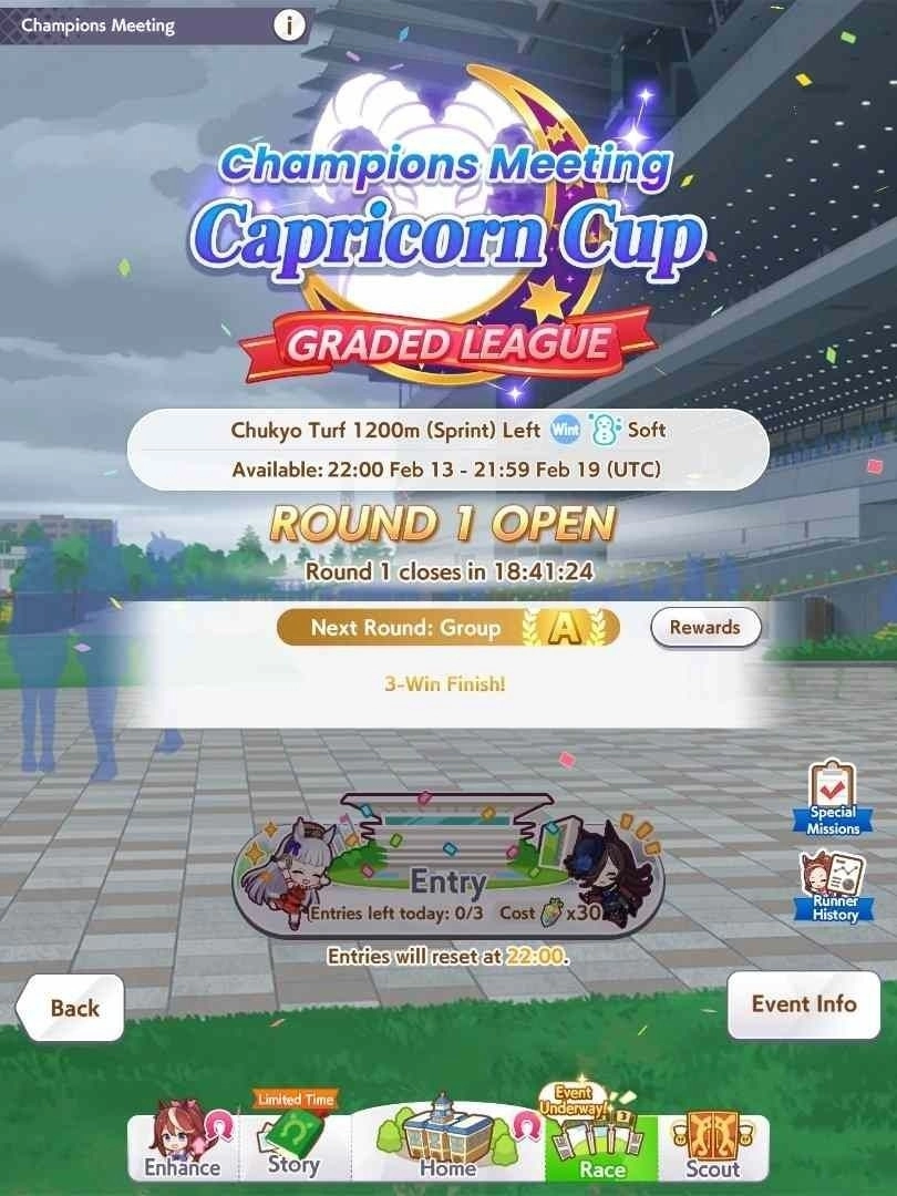 Umamusume Pretty Derby Capricorn Cup