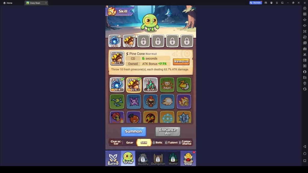 Mastering Skills in Crazy Bean Mastering Skills in Crazy Bean