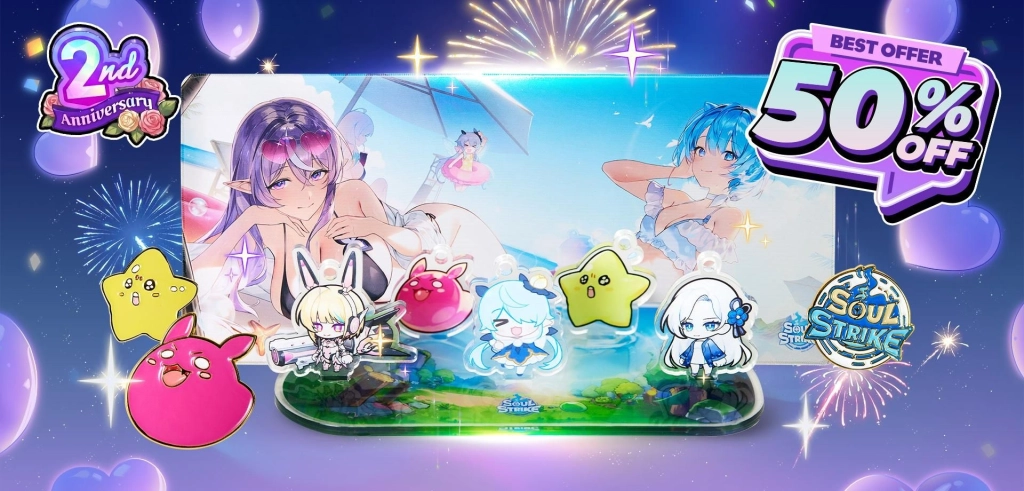 《靈魂衝擊》2 週年超狂福利大放送!登入就送神話級「自選」獎勵