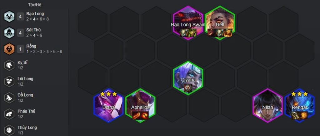 Đấu Trường Chân Lý: Cách Chơi Đội Hình Sát Thủ Bạo Long Mùa 7.5 ĐTCL TFT