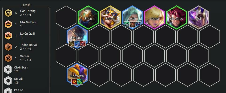 Đấu Trường Chân Lý: Cách Chơi Đội Hình Yasuo Tường Gió Reroll ĐTCL Mùa 15