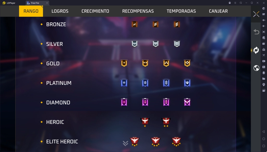 Rangos de Free Fire 2025: Todo lo que Necesitas Saber