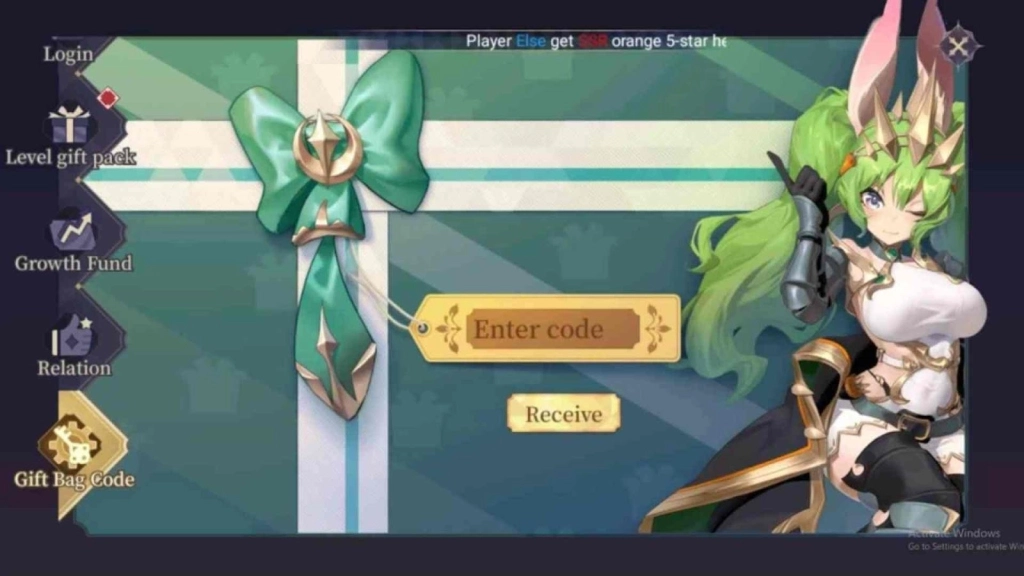 Redeeming Process for Maiden Academy