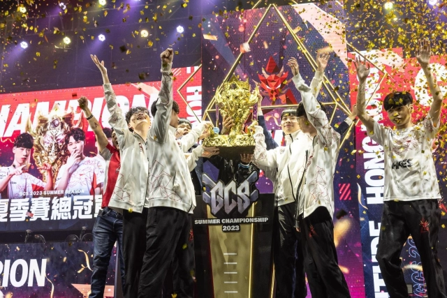 笑納第三座 GCS 冠軍獎盃 HKA鏖戰七局奪 GCS 2023夏季賽冠軍和250萬獎金