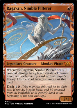 Ragavan, Nimble Pilferer (Mono-Red Aggro) 