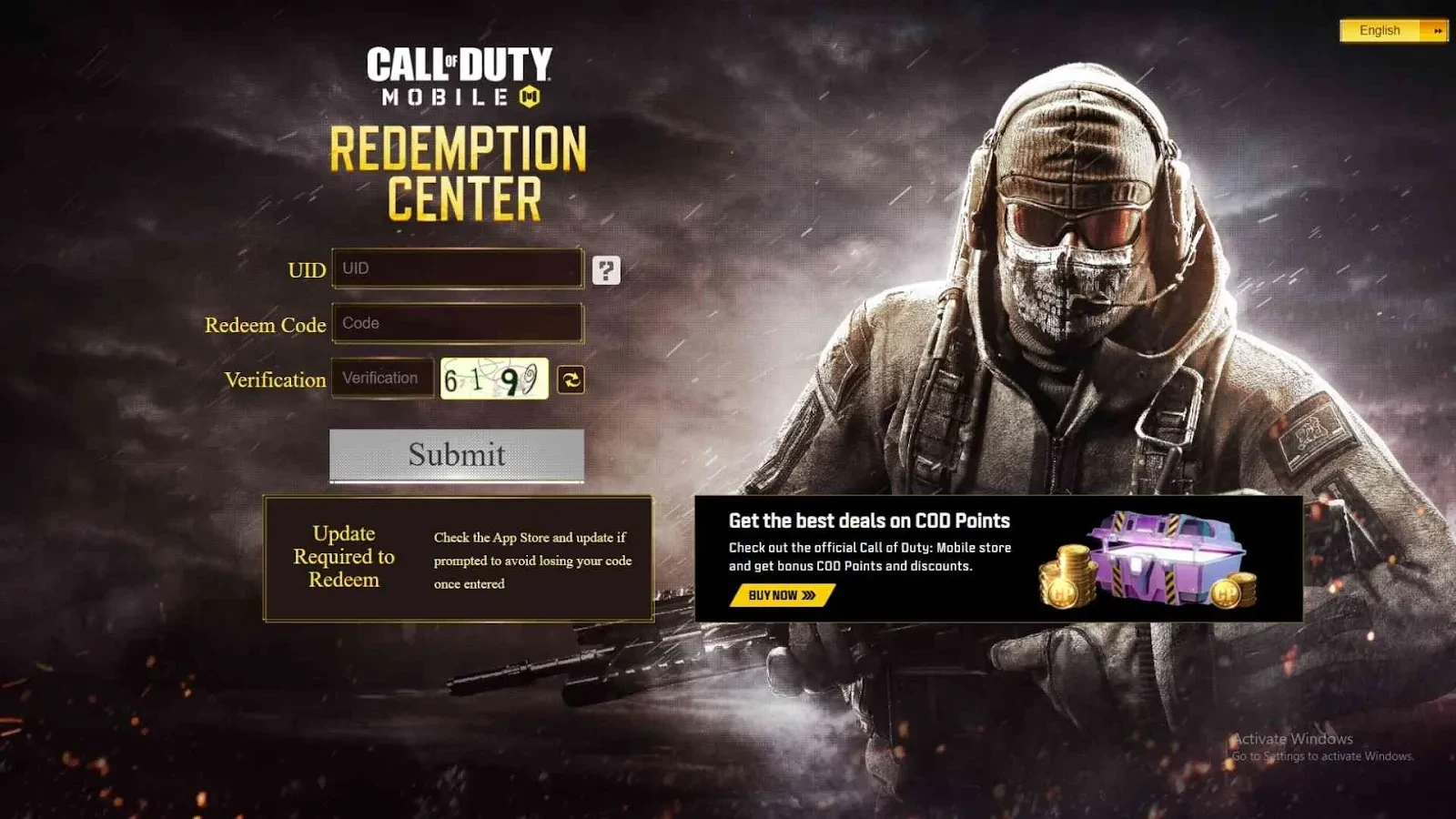 List of All Valid Call of Duty: Mobile Season 1 Codes