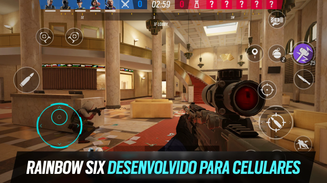 Teste agora o Rainbow Six Mobile - Pré-Registro aberto!