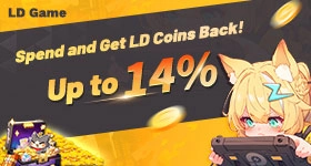 Weekly Event: Spend and Get Up to 14% LD Coins Back!