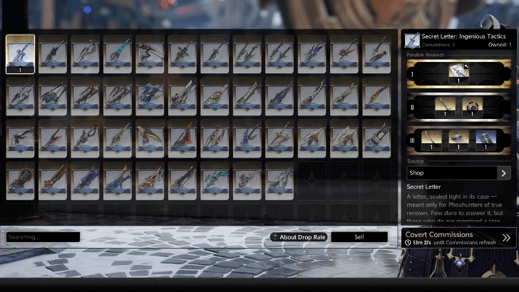 Get Blueprints Through Secret Letters Get Blueprints Through Secret Letters