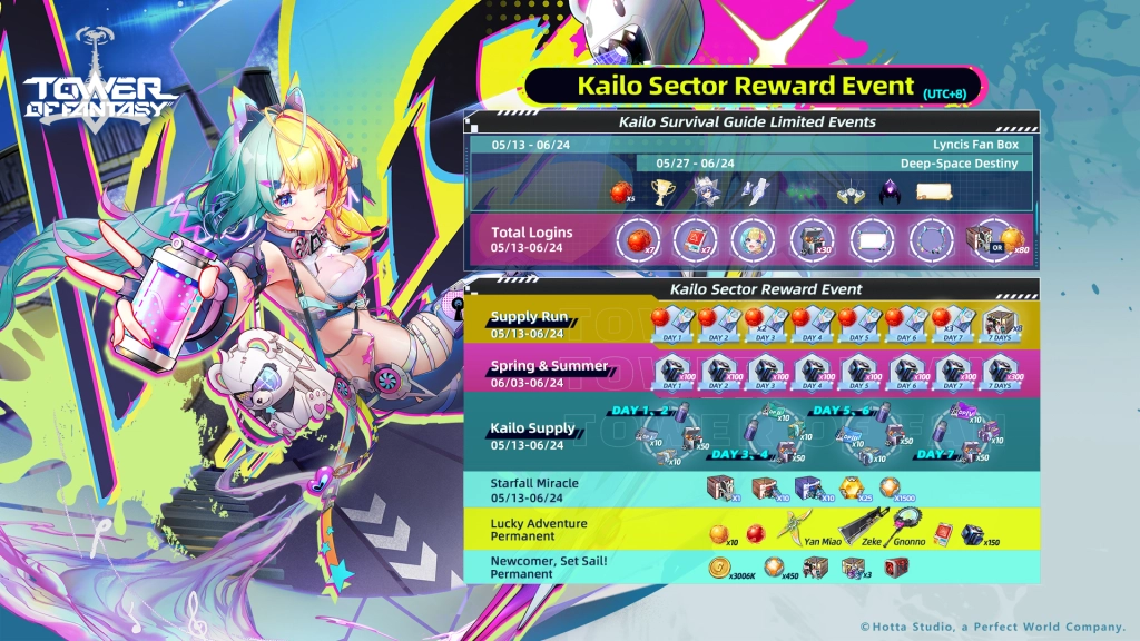 Tower of Fantasy Launches New Space Open-World! Up to 139 Pulls and 4 SSR Weapons Free!