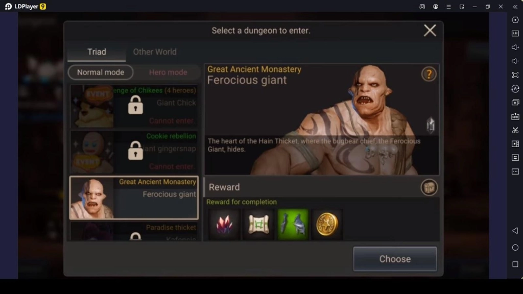 Enter Dungeons and Battle