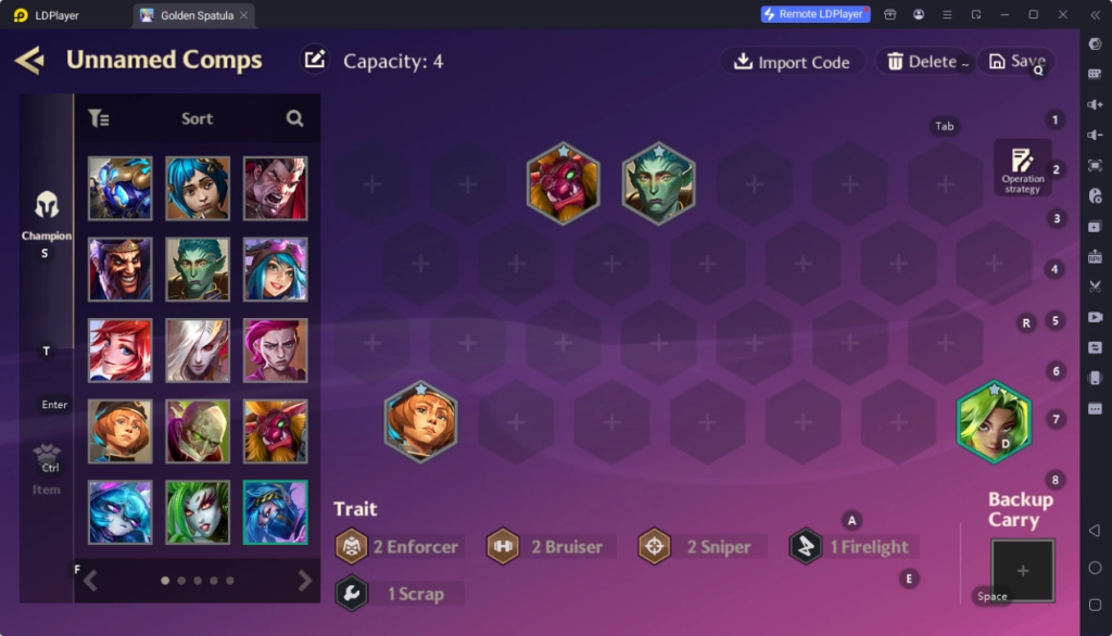 Golden Spatula Comp Recommendation: Experiment Twitch Build