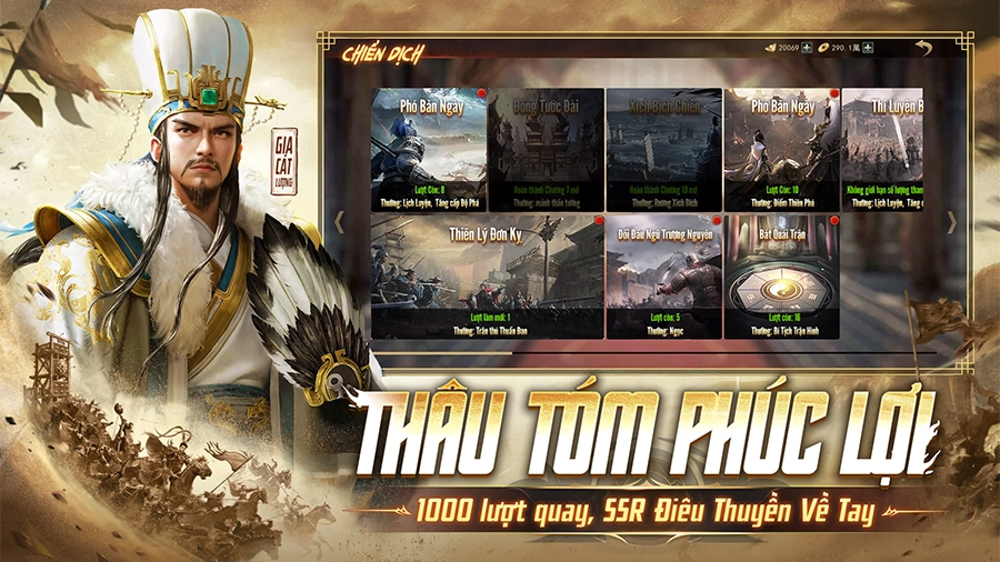 Code Thao Túng Tam Quốc và hướng dẫn cách nhập