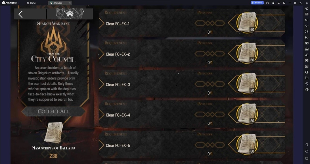 Arknights What The Firelight Casts Side Story Guide