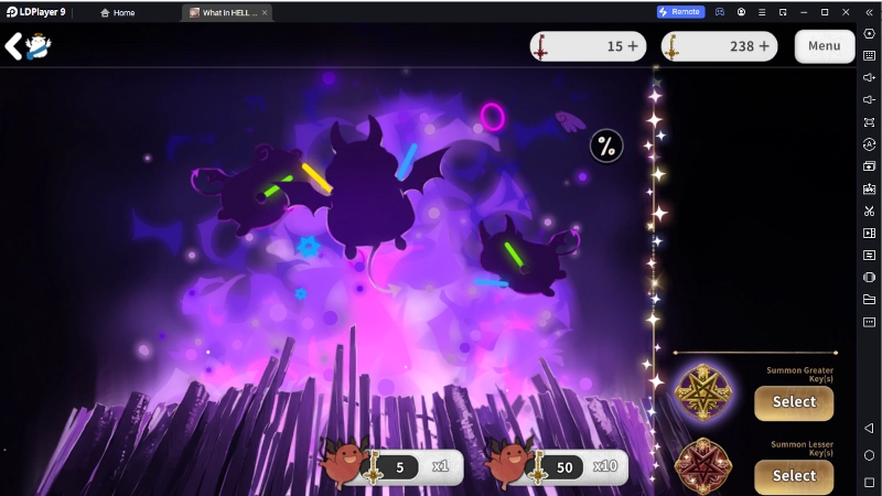 Summon Greater Key Summon Greater Key