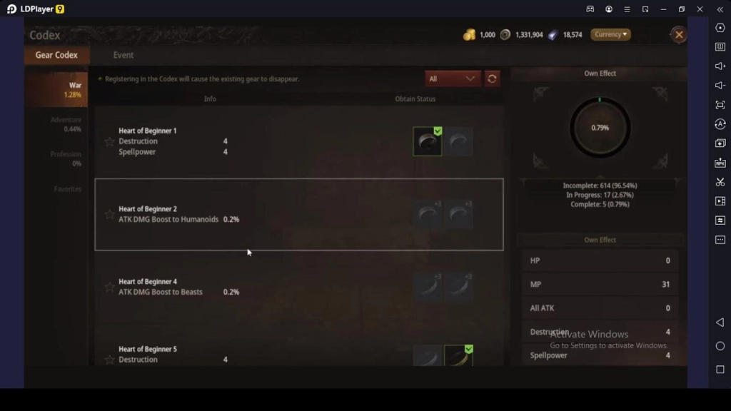 Using the Codex and Mandela