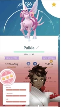 Origin Dialga and Origin Palkia