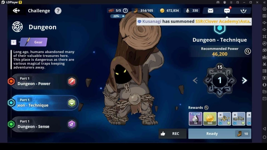 Black Clover Mobile Best Team for Blue Dungeons