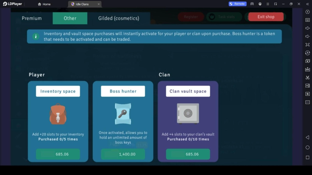 Manage Your Shop