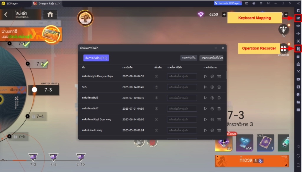 Dragon Raja: ReRise (SEA) ตั้งค่าบอทฟาร์มทรัพยากรแบบ Auto เร็ว 10 เท่าด่านต่างๆ