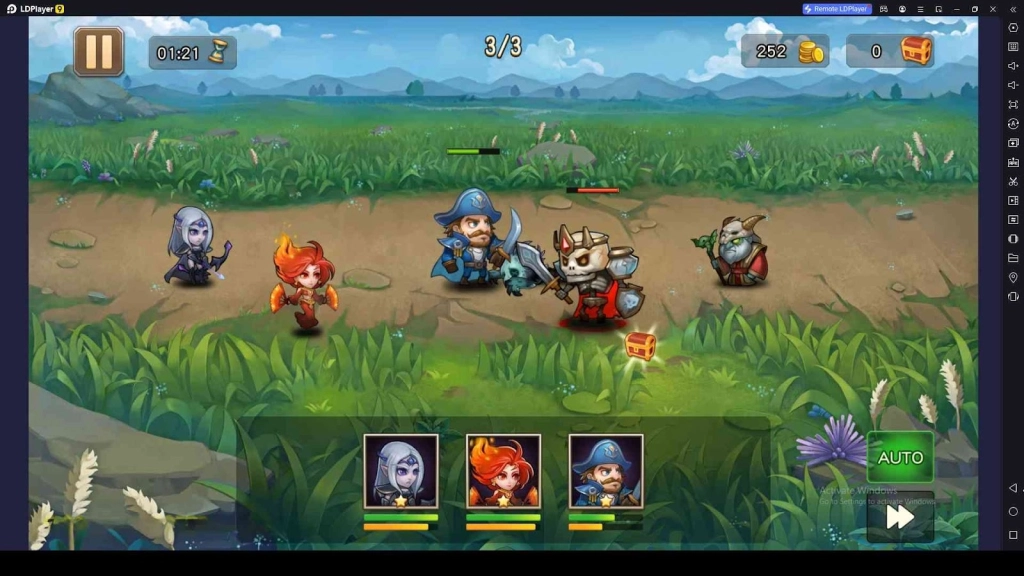 Collect the Dropping Loots of Enemies Collect the Dropping Loots of Enemies