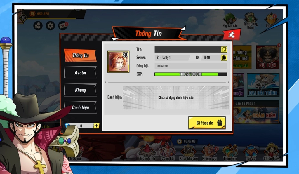 Full bộ code X-Pirates: Tân Thế Giới mới nhất - Hướng dẫn cách nhập chi tiết