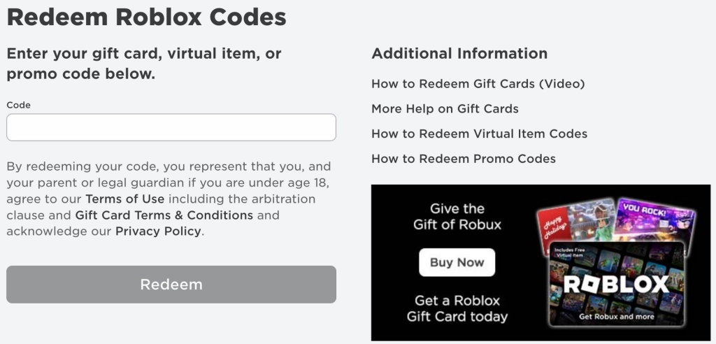 Roblox Codes
