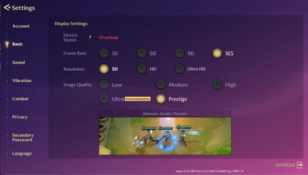 [Golden Spatula] วิธีการปรับภาพเกมให้เป็น FPS 120 และ FPS 165
