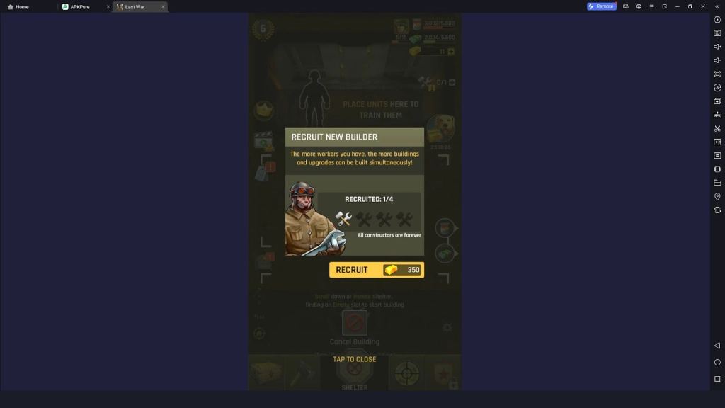 Recruit Builders Recruit Builders