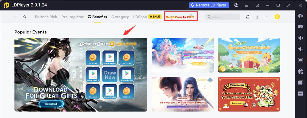 Get LD Coins for FREE! LD Game Lunar New Year Triple Rewards