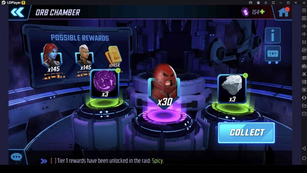Farm Character Shards From Orb Chamber