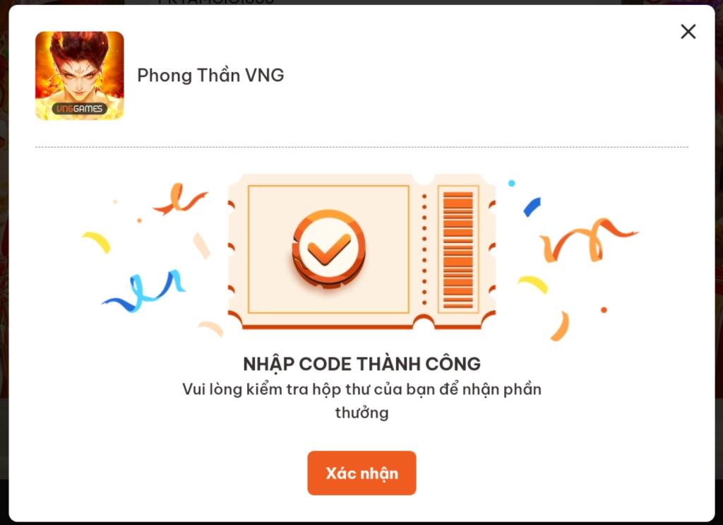 Full bộ code Phong Thần VNG - Hướng dẫn cách nhập chi tiết