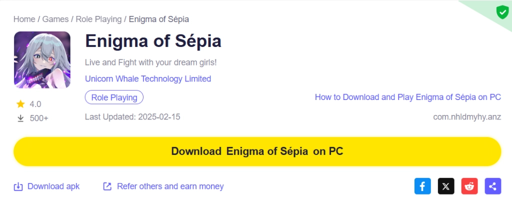 How to Download and Play Enigma of Sépia on PC - Beginners Guide
