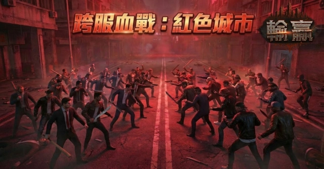 黑道題材 MMORPG《輸贏》跨服大亂鬥即刻開打！首波大型改版「紅色城市」正式上線