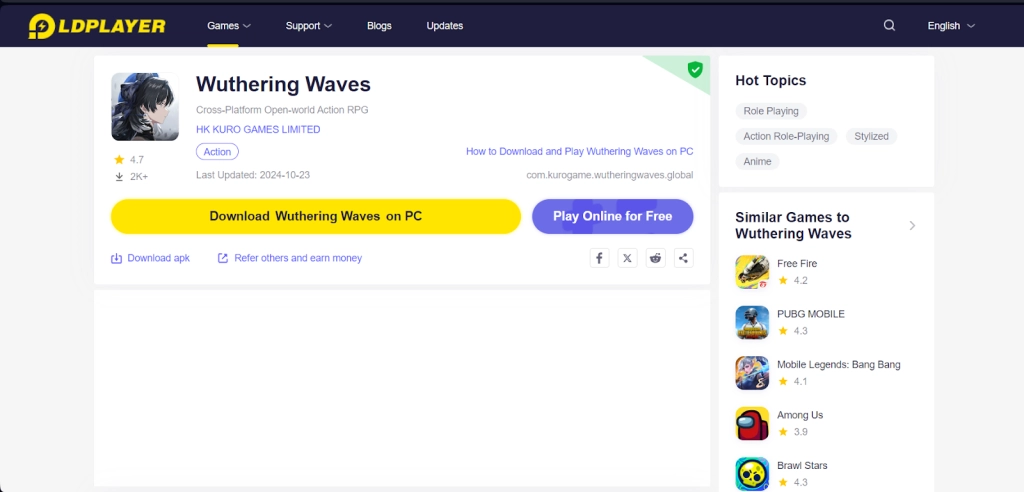 How to Download and Play Wuthering Waves on PC - Beginners Guide