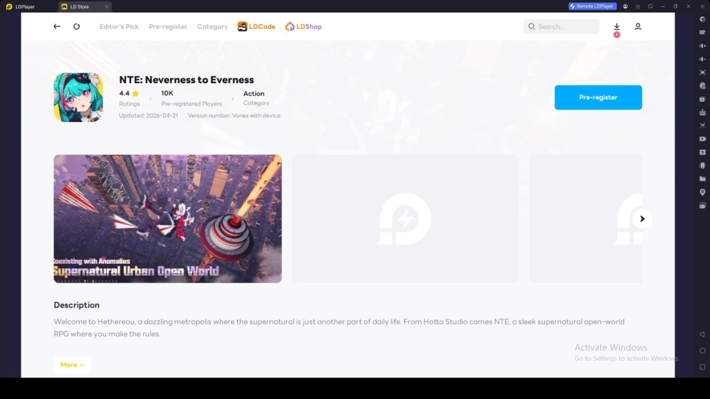 Search and Download Neverness to Everness