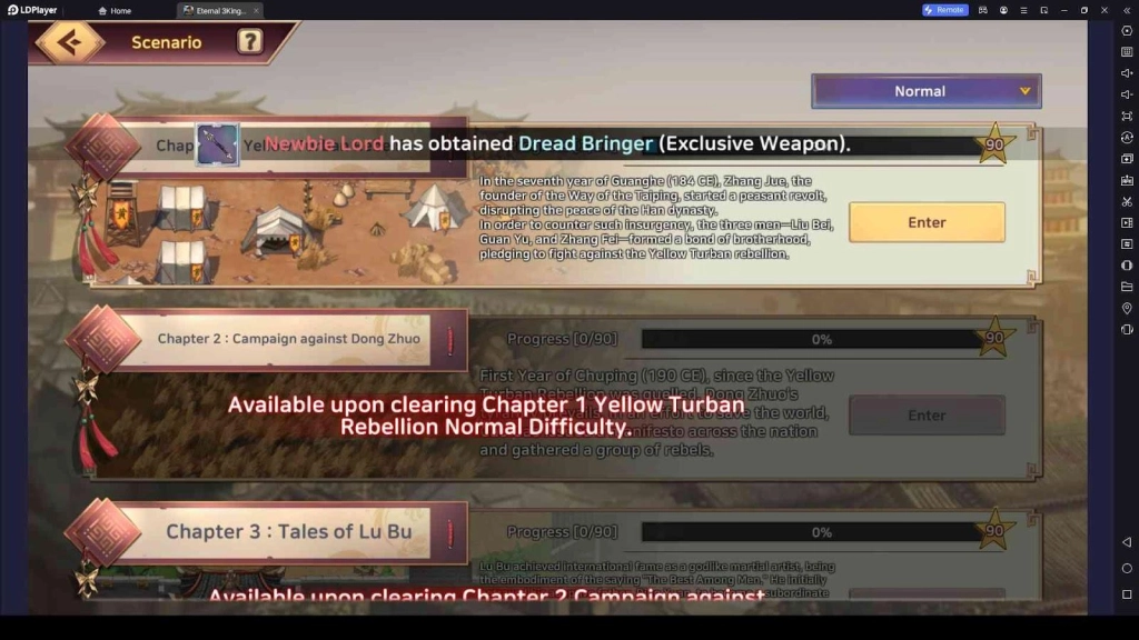 Go through the World Map