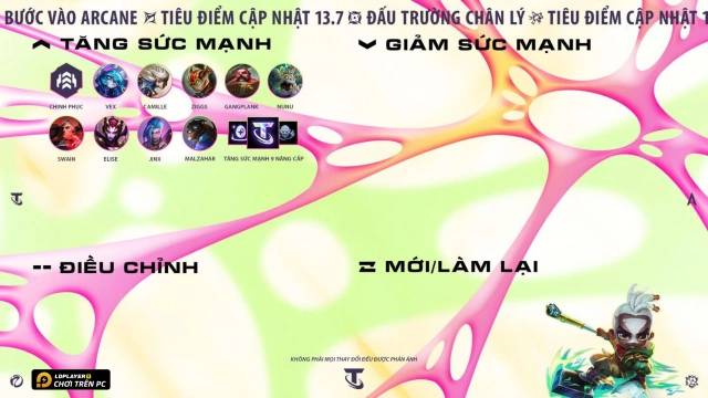 Đấu Trường Chân Lý / TFT: Chi tiết cập nhật 13.7