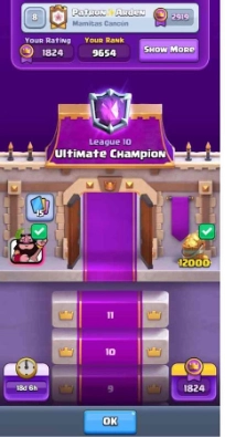 What is the Ultimate Champion in Clash Royale