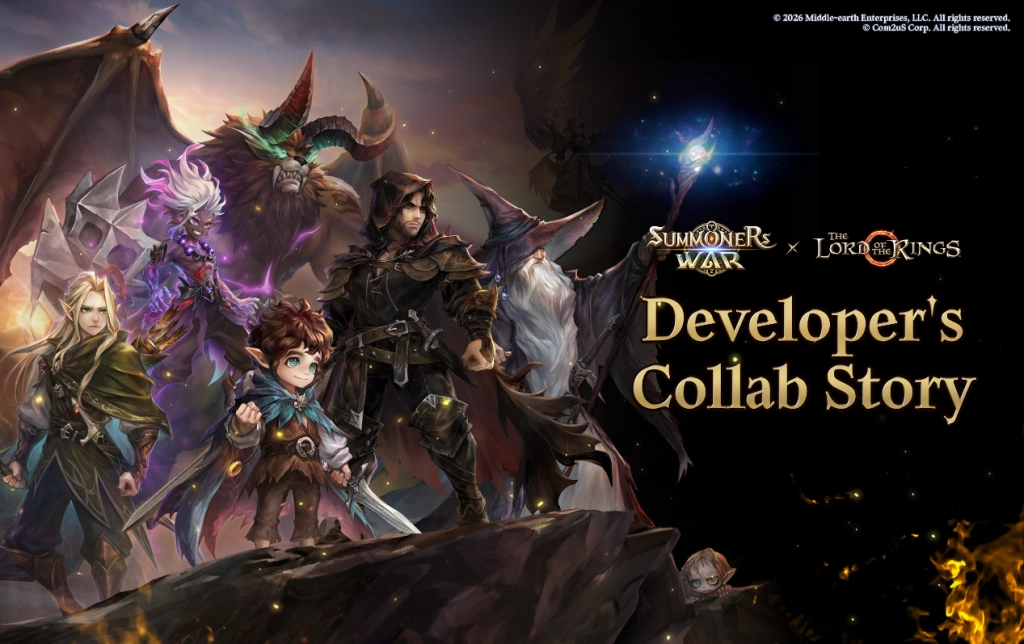 Com2uS《魔靈召喚》公開《魔戒》聯名開發者影片