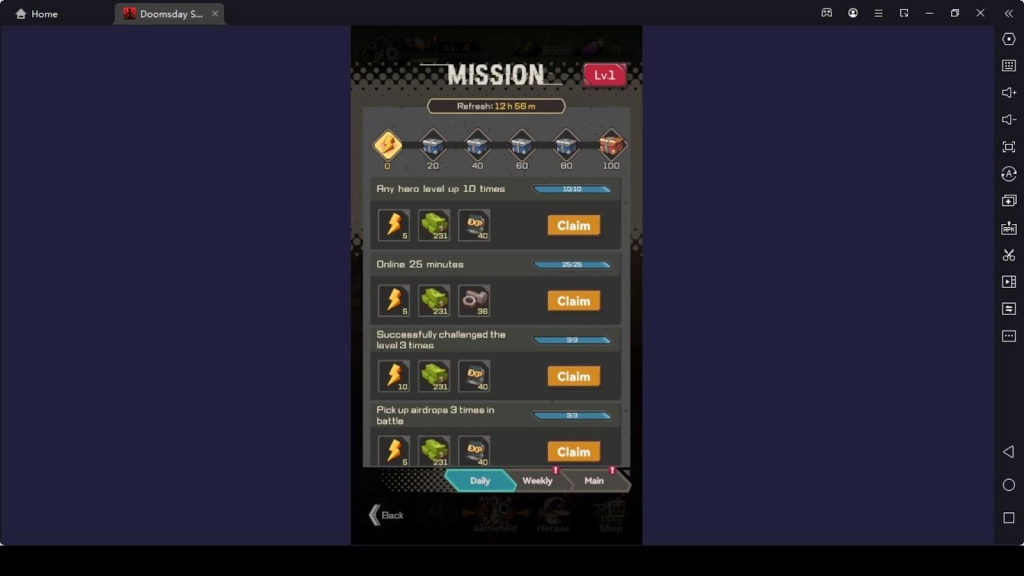 Doomsday Survival Missions Doomsday Survival Missions