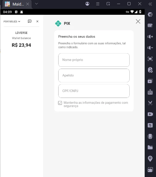 Faça login e ganhe cupom de $29 Maidens Fantasy: LUST