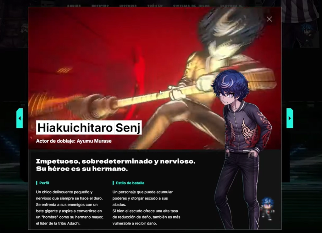 Tribe Nine — Cómo iniciar: Escoge los mejores personajes