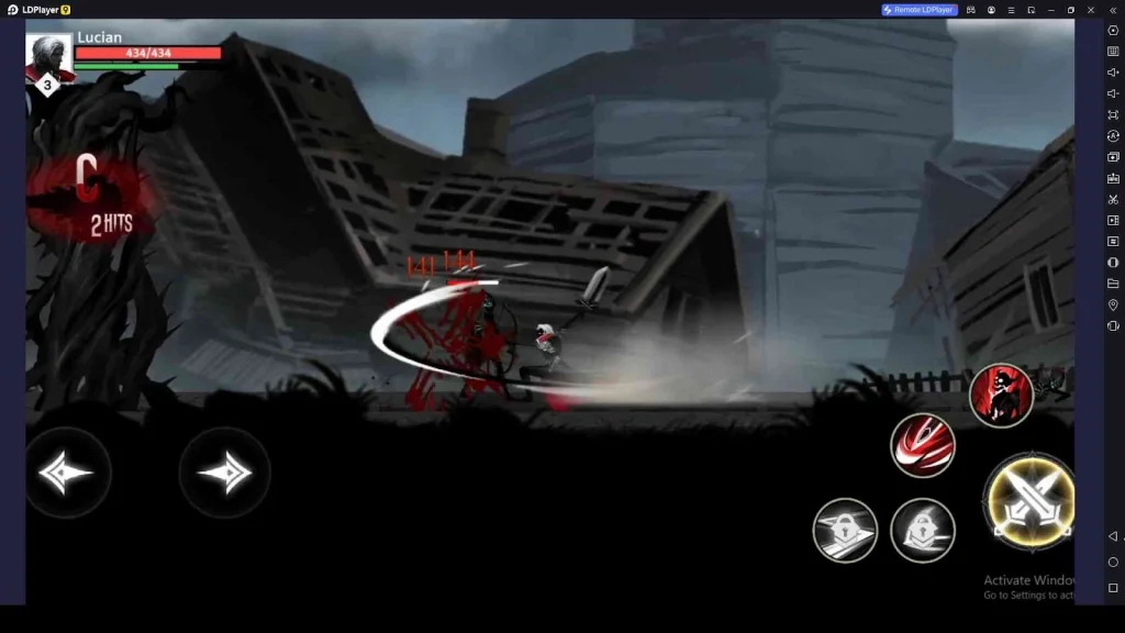 Slash When Attack